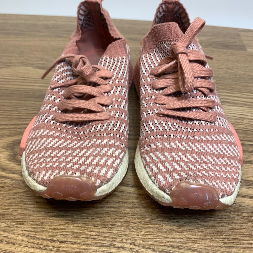 adidas NMD R1 STLT Primeknit Ash Pink Womens Size 7 #CQ2028 Sneakers Shoes - Picture 5 of 9